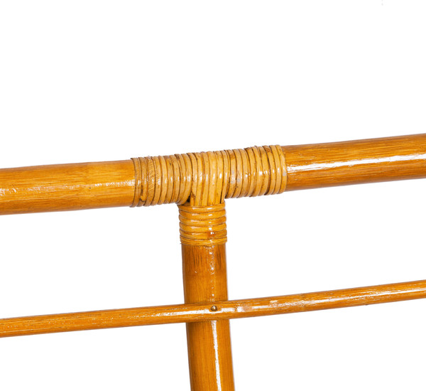 Изображение товара Диван садовый Tetchair Mamasan 23/02 W с подушкой (орех/оранжевый)