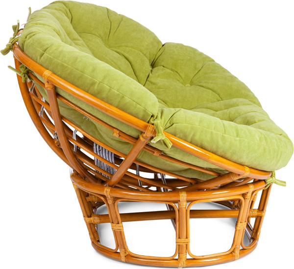 Изображение товара Диван садовый Tetchair Mamasan 23/02 W с подушкой (орех/олива)