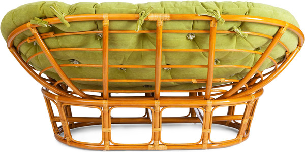 Изображение товара Диван садовый Tetchair Mamasan 23/02 W с подушкой (орех/олива)