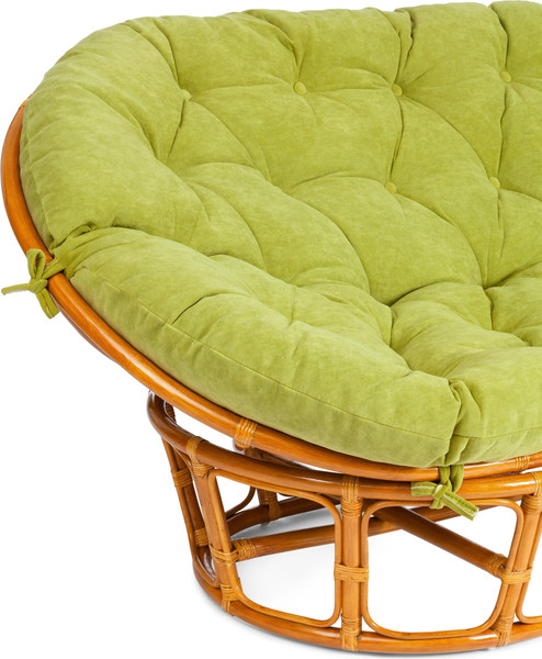 Изображение товара Диван садовый Tetchair Mamasan 23/02 W с подушкой (орех/олива)