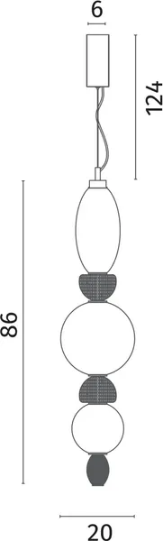 Изображение товара Потолочный светильник Divinare 5016/17 SP-26