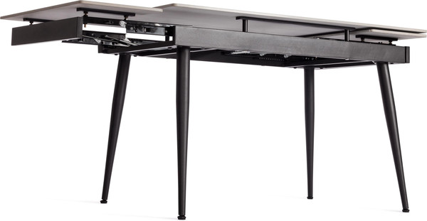 Изображение товара Обеденный стол Tetchair Lord Grey 180x80x75 (серый/черный)