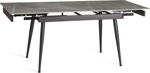 Изображение товара Обеденный стол Tetchair Lord Grey 180x80x75 (серый/черный)
