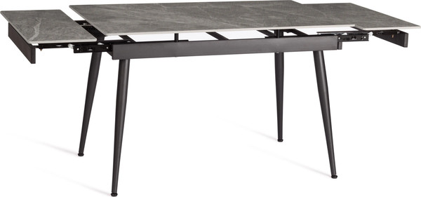 Изображение товара Обеденный стол Tetchair Lord Grey 180x80x75 (серый/черный)