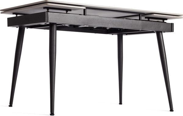 Изображение товара Обеденный стол Tetchair Lord Grey 180x80x75 ( светло-серый/черный)