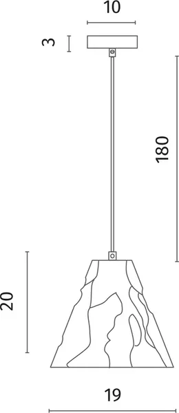 Изображение товара Потолочный светильник Divinare 5097/01 SP-1