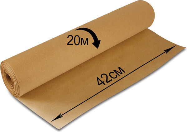 Изображение товара Бумага для оформления подарков Brauberg Марка А. Коммунар / 440144 (крафт)