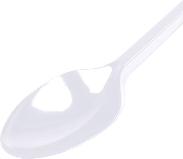 Изображение товара Набор одноразовых ложек Laima Стандарт / 603081 (100шт, белый)