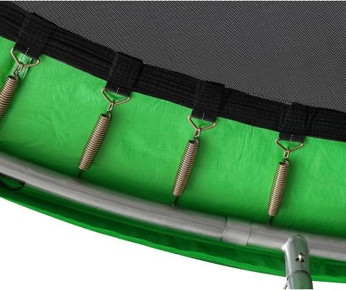 Изображение товара Батут Happy Jump 12ft-i Pro с внутренней сеткой и лестницей (374см)