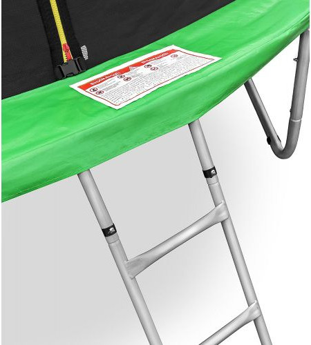 Изображение товара Батут Happy Jump 12ft-i Pro с внутренней сеткой и лестницей (374см)