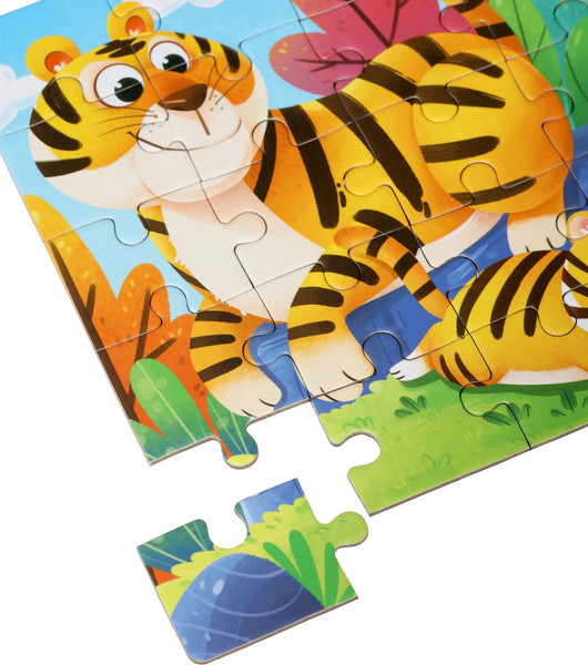 Изображение товара Пазл Sima-Land Книжка-деревяшка Животные / 10917282