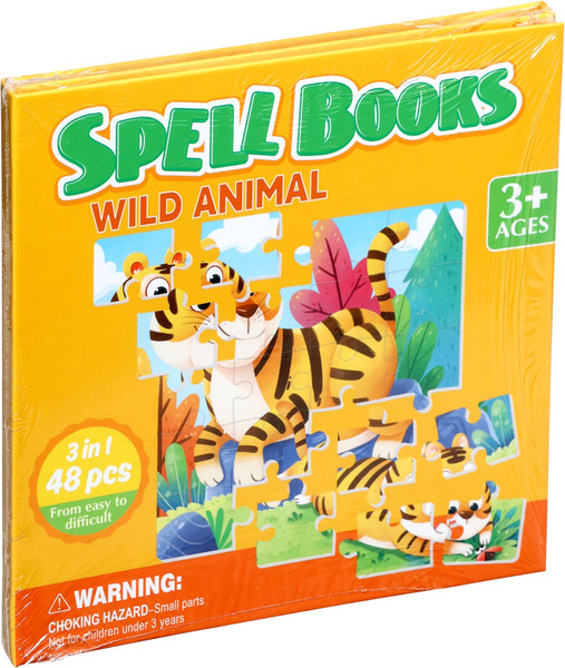 Изображение товара Пазл Sima-Land Книжка-деревяшка Животные / 10917282