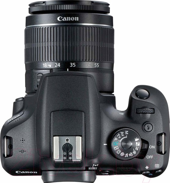Изображение товара Зеркальный фотоаппарат Canon EOS 2000D Kit EF-S 18-55mm III / 2728C002AA