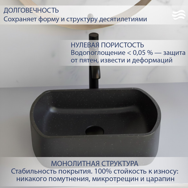 Изображение товара Умывальник Lauter Laguna 21L454NG (Night Glow)