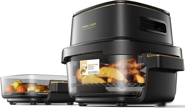 Изображение товара Аэрогриль Trouver Air Fryer Metalish AF20 Pro (черный)