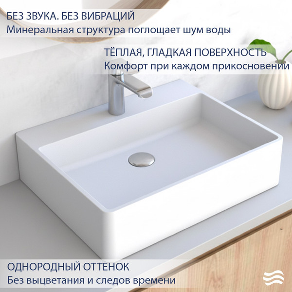 Изображение товара Умывальник Lauter Silenta 21S551PW (Pure White)