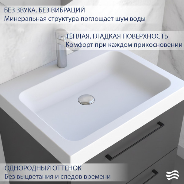 Изображение товара Умывальник Lauter Miletta 2161491PW (Pure White)
