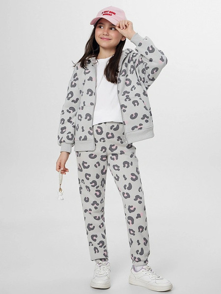 Изображение товара Штаны детские Mark Formelle 187834 (р.116-60, леопард на светло-сером)