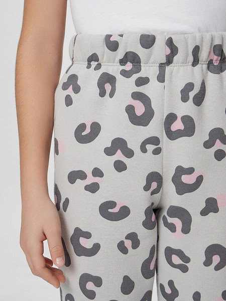 Изображение товара Штаны детские Mark Formelle 187834 (р.146-72, леопард на светло-сером)