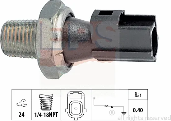 Изображение товара Датчик давления масла EPS 1.800.156