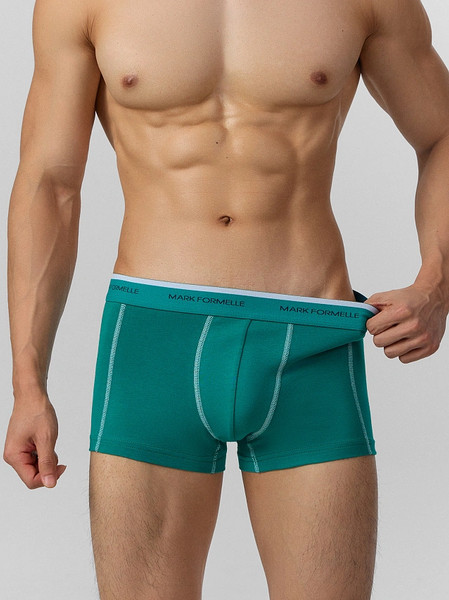 Изображение товара Трусы мужские Mark Formelle 411225 (р.106-116, зеленый)
