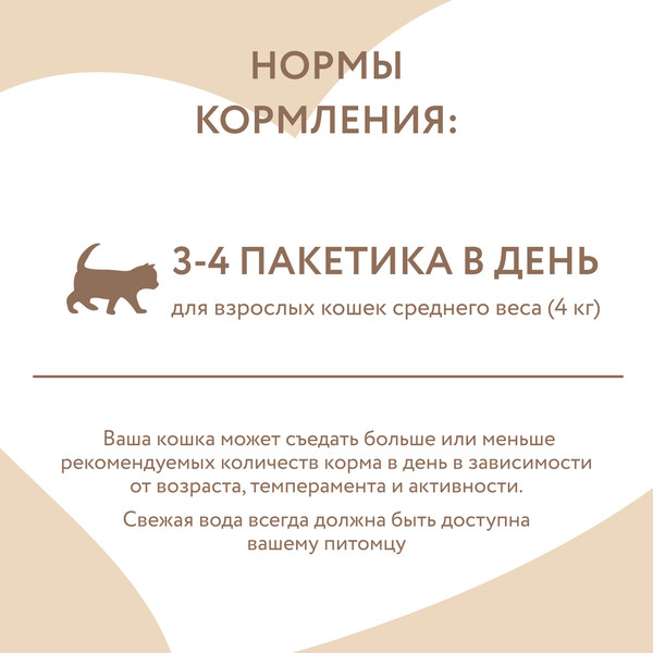 Изображение товара Влажный корм для кошек Мнямс Кусочки в соусе с индейкой для кошек старше 7 лет (85г)