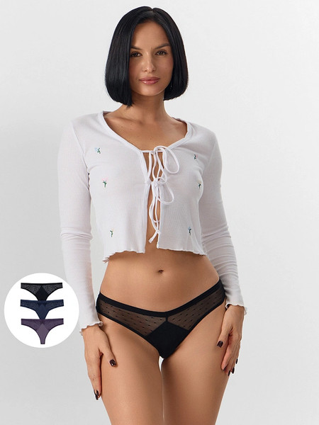 Изображение товара Комплект женских трусов Mark Formelle 412475-3 (р.102, море)