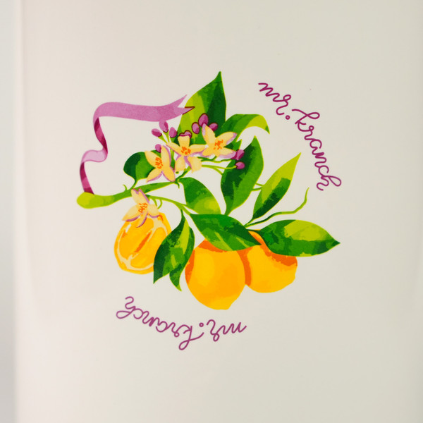 Изображение товара Емкость для хранения корма Mr. Kranch Лимоны из Прованса / MKR544605 (белый)