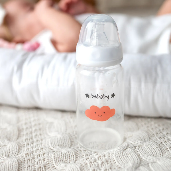 Изображение товара Бутылочка для кормления Be Baby Антиколиковая / R-05B/150 (150мл, в ассортименте)