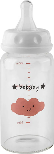 Изображение товара Бутылочка для кормления Be Baby Антиколиковая / R-05B/150 (150мл, в ассортименте)