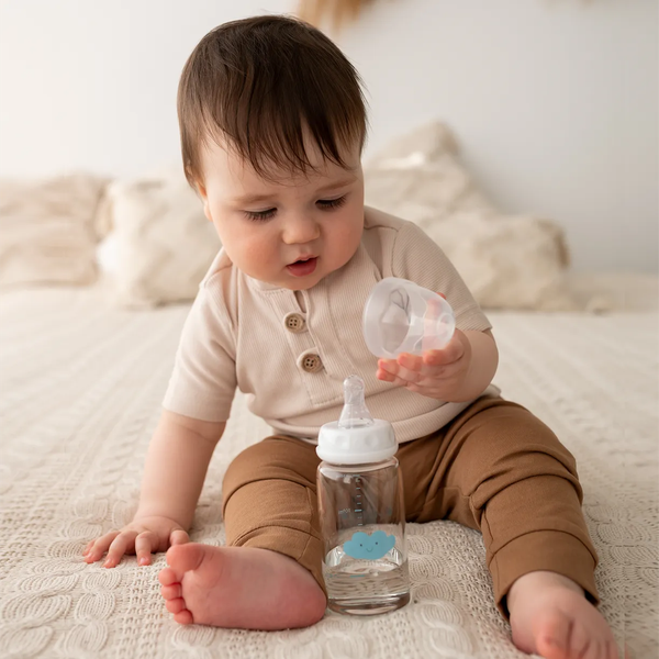 Изображение товара Бутылочка для кормления Be Baby Антиколиковая / R-05B/150 (150мл, в ассортименте)
