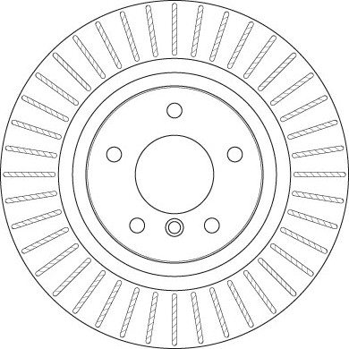 Изображение товара Тормозной диск TRW DF6352S