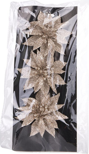 Изображение товара Набор елочных игрушек Волшебная страна Цветок / 108568 (3шт)