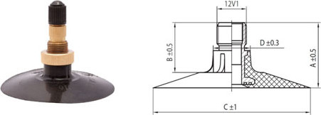 Изображение товара Автокамера Tianli Thickened TUBE 780/50-28.5 TR218A