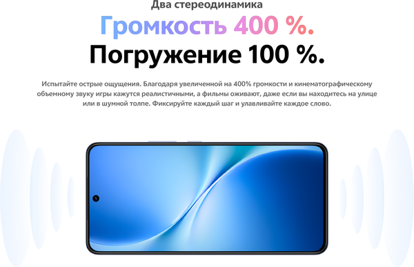 Изображение товара Смартфон Vivo V60 Lite 8GB/256GB (титановый синий)