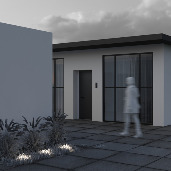 Изображение товара Светильник уличный Maytoni Cane O504FL-L1B3K