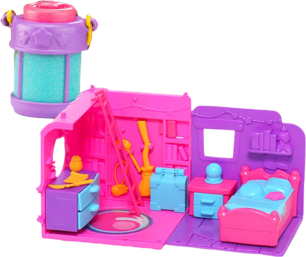 Изображение товара Игрушка-сюрприз HappyLine Фонарь-телепорт и волшебная комната Спальня / HL507_460003-B