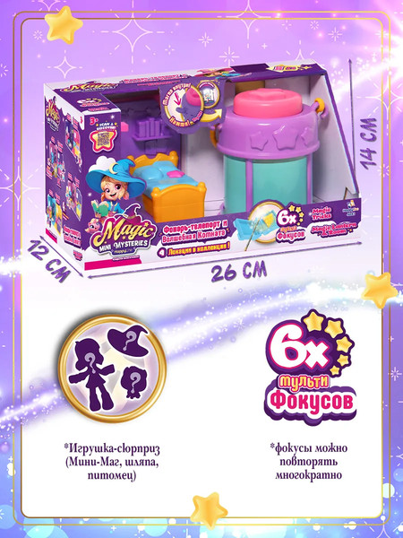 Изображение товара Игрушка-сюрприз HappyLine Фонарь-телепорт и волшебная комната Спальня / HL508_460003-С