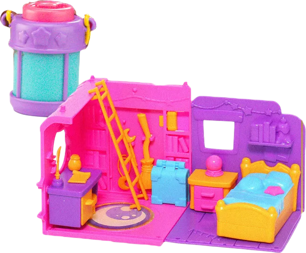 Изображение товара Игрушка-сюрприз HappyLine Фонарь-телепорт и волшебная комната Спальня / HL508_460003-С