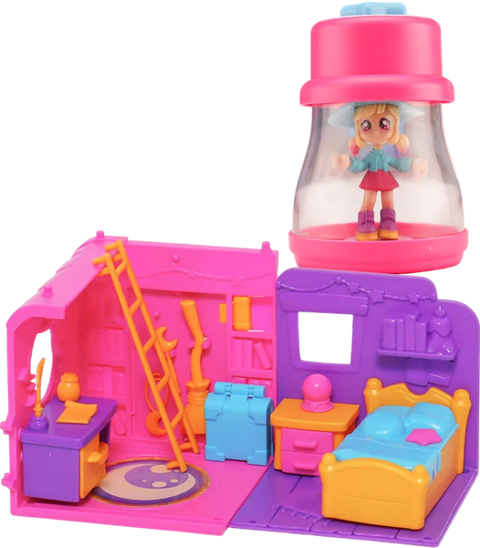Изображение товара Игрушка-сюрприз HappyLine Волшебный флакон и волшебная комната / HL514_460006-С