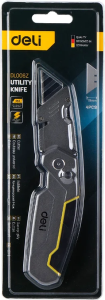 Изображение товара Нож строительный Deli EDL006Z