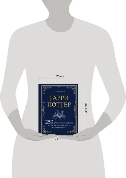 Изображение товара Художественная книга Эксмо Волшебный мир Гарри Поттера. 250 магических фактов (Гримм Т., 9785042036538)
