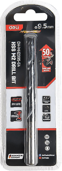 Изображение товара Сверло Deli По металлу RS 10.0мм DIN 338 HSS-TiN / EDH-MHZ100-E4