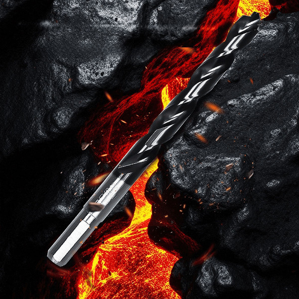 Изображение товара Сверло Deli По металлу RS 8.5мм DIN 338 HSS-TiN / EDH-MHZ085-E4