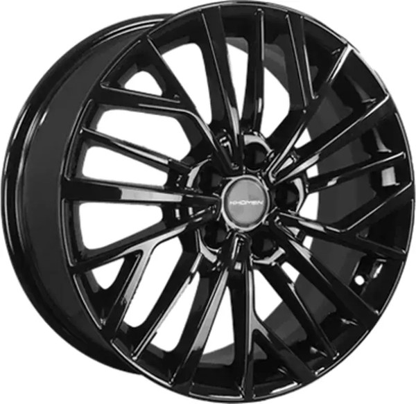 Изображение товара Литой диск Khomen KHW1717 Chery Tiggo 17x7" 5x108мм DIA 60.1мм ET 40мм Black