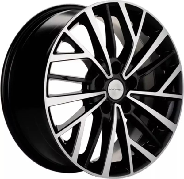 Изображение товара Литой диск Khomen KHW1717 Ford C-Max 17x7" 5x108мм DIA 63.35мм ET 50мм (Black FP)