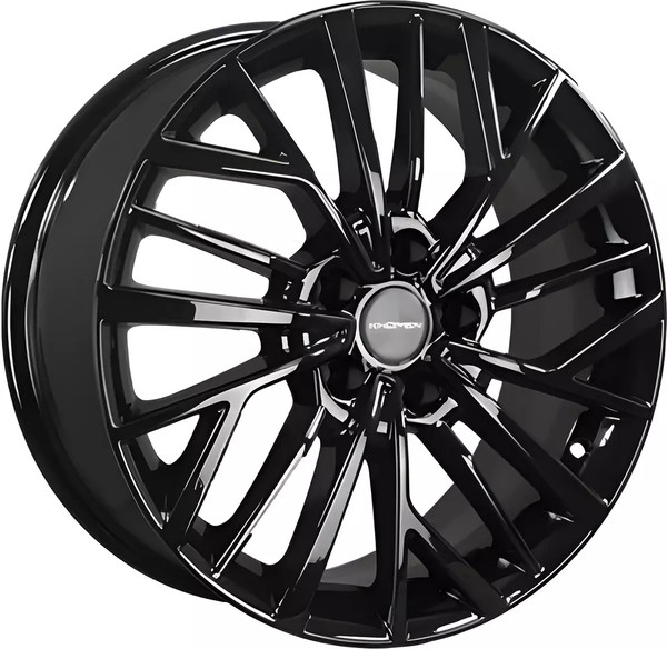 Изображение товара Литой диск Khomen KHW1717 Ford C-Max 17x7" 5x108мм DIA 63.35мм ET 50мм (Black)