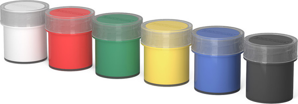 Изображение товара Акриловые краски Erich Krause Art Spirit / 61385 (6цв)