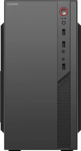 Изображение товара Корпус для компьютера Digma DCC-MN306 (черный, без БП)