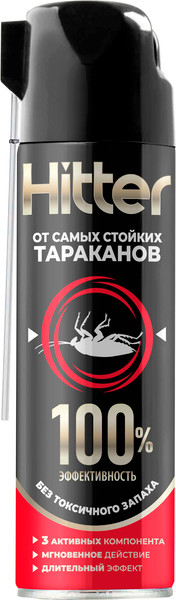 Изображение товара Аэрозоль от насекомых Hitter Дихлофос Ультра (430мл)